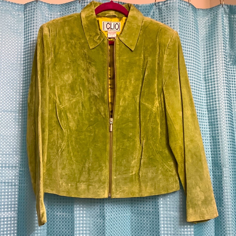I have a new with out tags suede leather jacket
